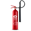 Gasilni aparat CO2-5 Pastor – 5 kg za električne naprave razreda B