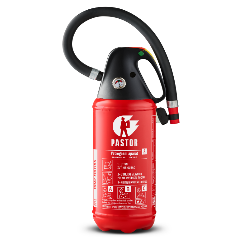 Gasilni aparat P2E BOAT Pastor – protikorozijska zaščita, za čolne in plovila