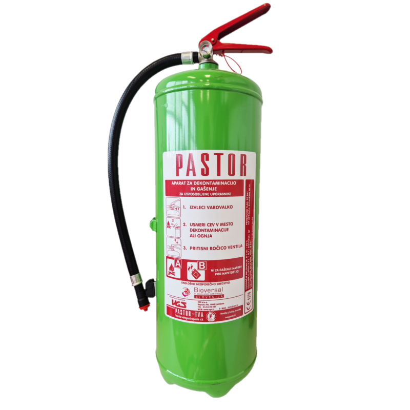 Gasilni aparat Bio P10 Pastor z BioVersal FluorFree polnilom