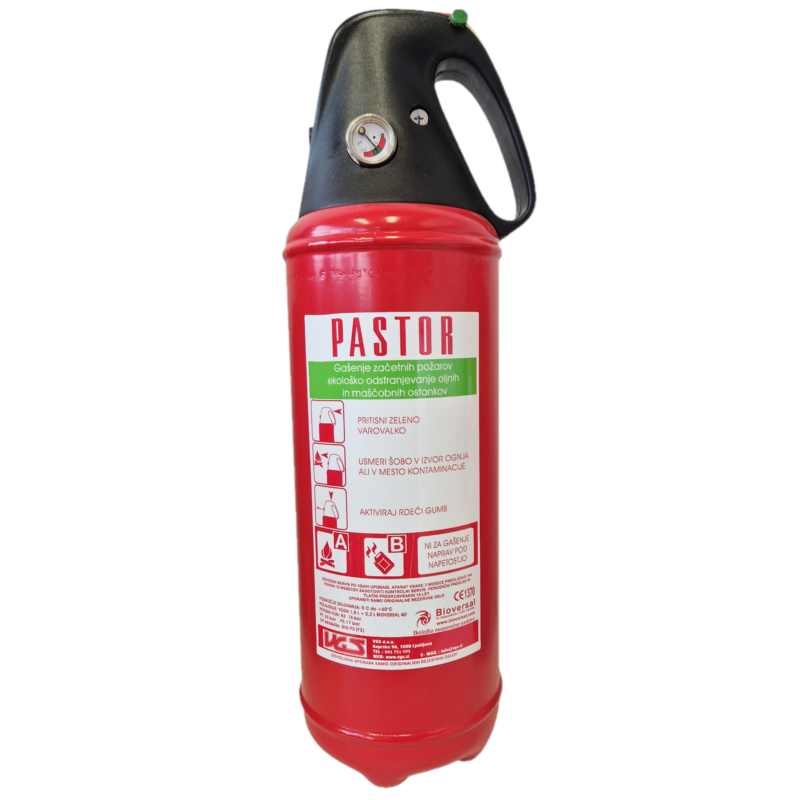 Gasilni aparat Bio P2 Pastor z BioVersal FluorFree polnilom