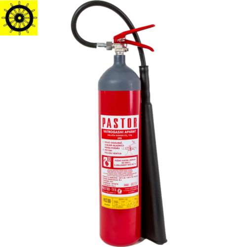CO2-5 MED Pastor CO₂ gasilni aparat z MED certifikatom